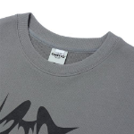 CRITIC Alien Graffiti Sweatshirt – Light Grey