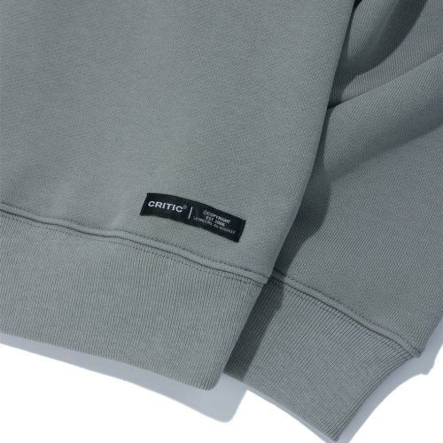CRITIC Alien Graffiti Sweatshirt – Light Grey