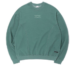 CRITIC Wormhole Logo Divided Sweatshirt – Green
