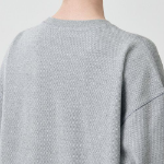 Musinsa Standard Honeycomb Oversized Sweatshirt – Grey