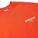 CRITIC OG Logo Sweatshirt – Orange