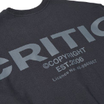 CRITIC OG Logo Sweatshirt – Charcoal
