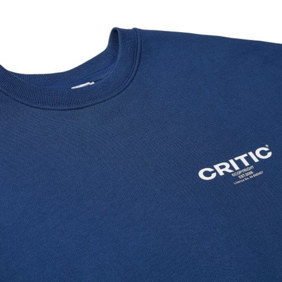 CRITIC OG Logo Sweatshirt – Navy