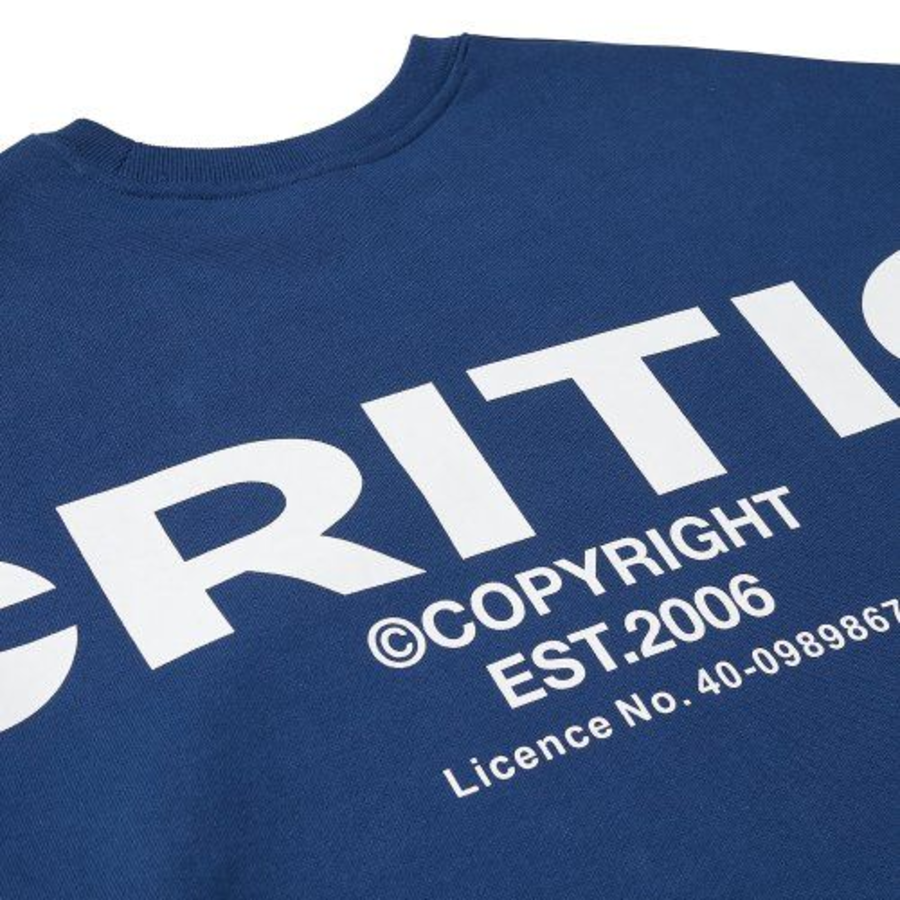 CRITIC OG Logo Sweatshirt – Navy