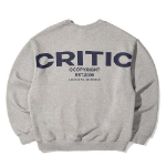 CRITIC OG Logo Sweatshirt – Grey