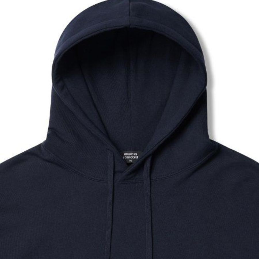 Musinsa Standard Extra Oversized Hooded Sweatshirt – Navy