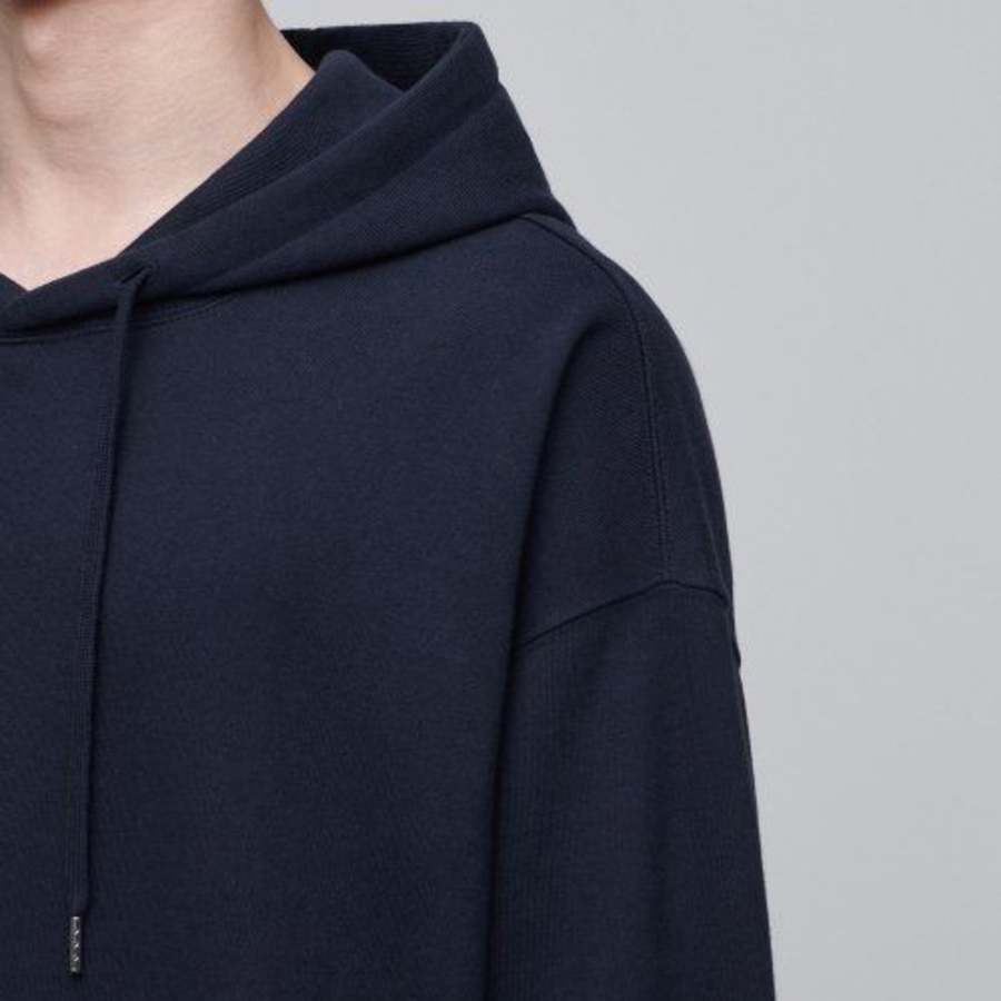 Musinsa Standard Extra Oversized Hooded Sweatshirt – Navy