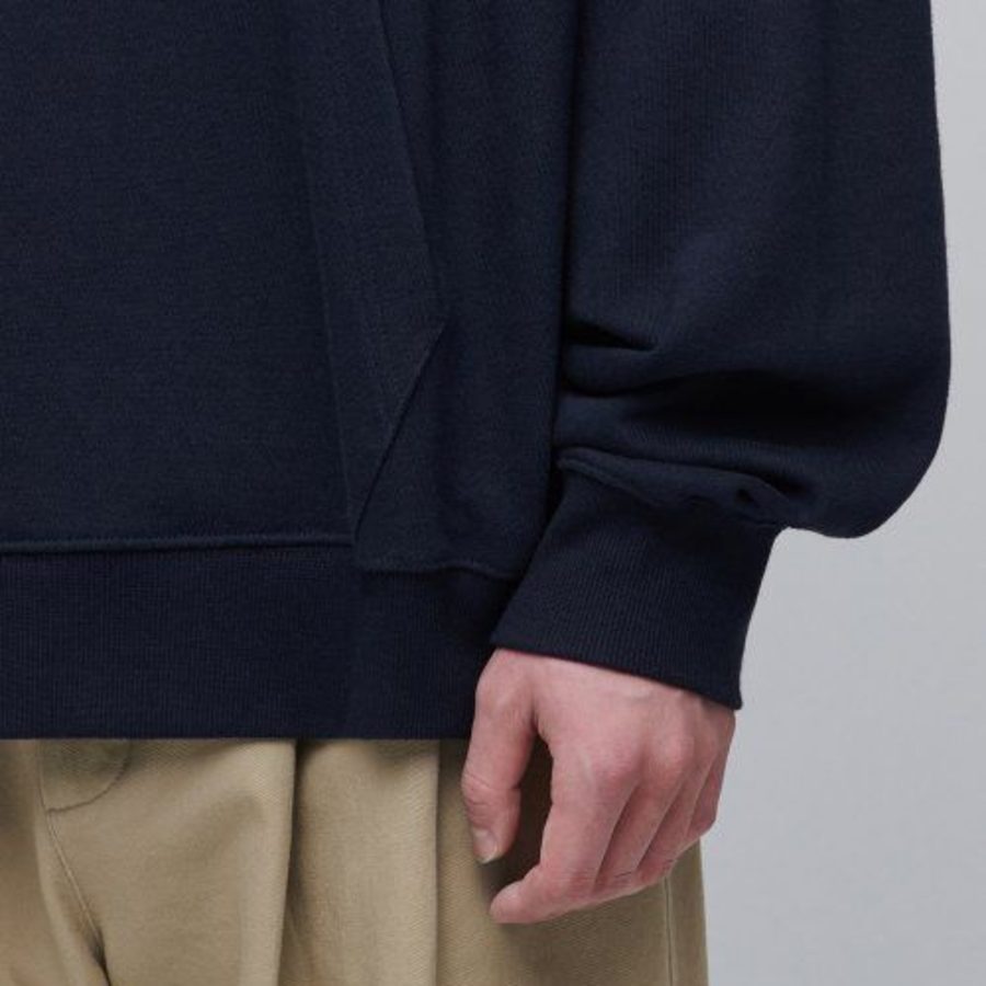 Musinsa Standard Extra Oversized Hooded Sweatshirt – Navy