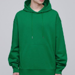 Musinsa Standard Flat Terry Oversized Hooded Sweatshirt – Green