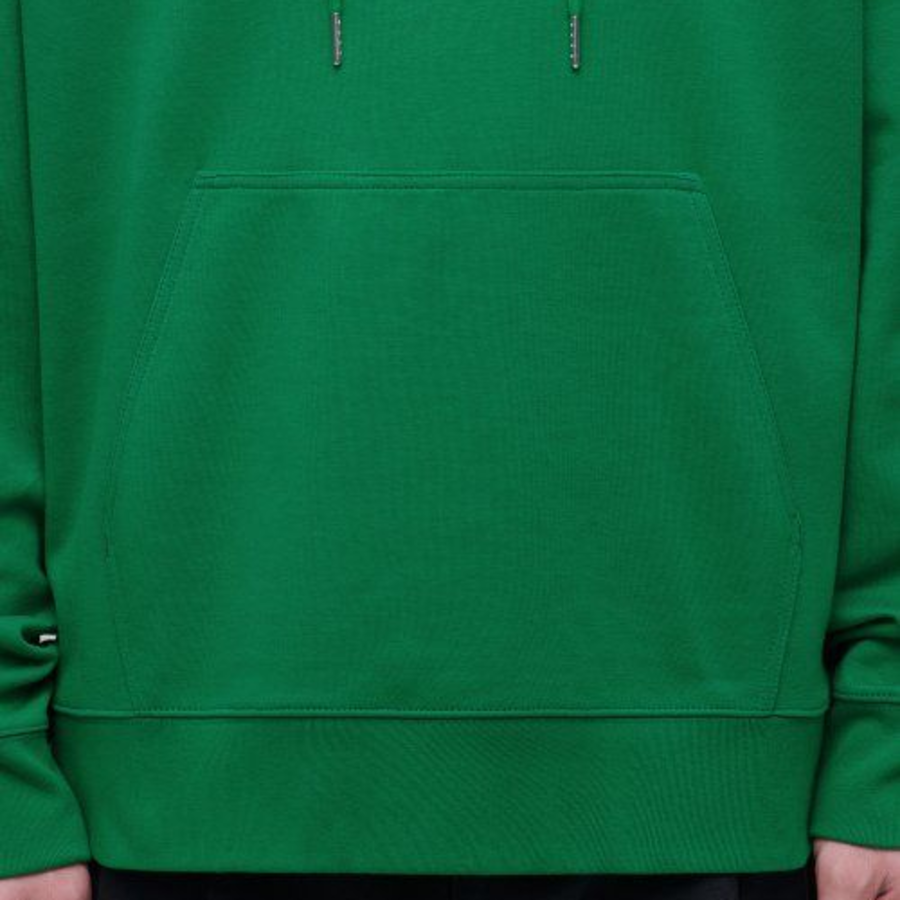 Musinsa Standard Flat Terry Oversized Hooded Sweatshirt – Green