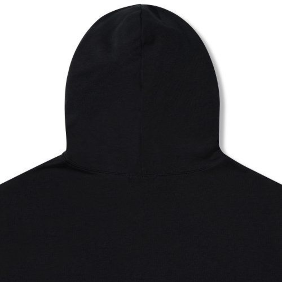 Musinsa Standard Flat Terry Oversized Hooded Sweatshirt – Black