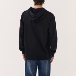 Musinsa Standard Hooded Long Sleeve T-Shirt – Black