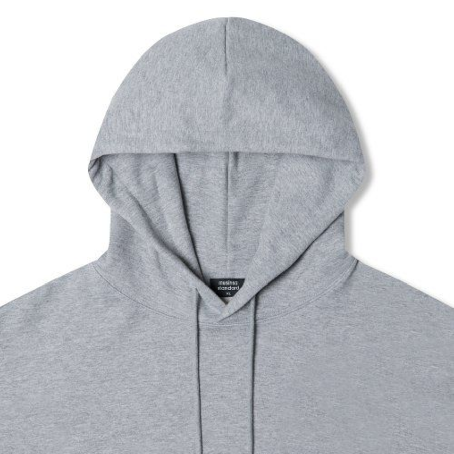 Musinsa Standard Flat Terry Oversized Hooded Sweatshirt – Grey
