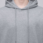Musinsa Standard Flat Terry Oversized Hooded Sweatshirt – Grey