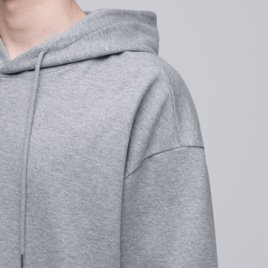 Musinsa Standard Flat Terry Oversized Hooded Sweatshirt – Grey
