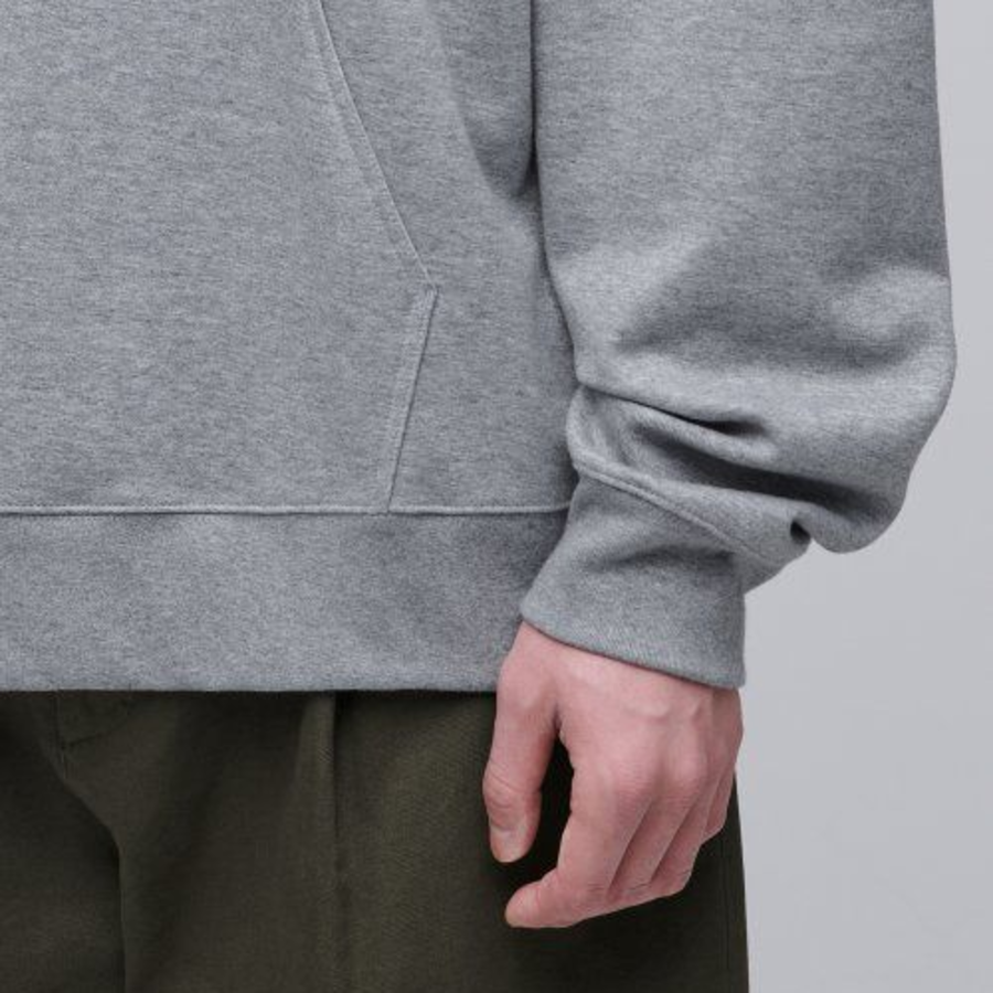 Musinsa Standard Flat Terry Oversized Hooded Sweatshirt – Grey