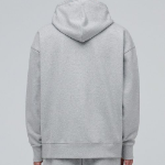 Musinsa Standard Heavyweight Oversized Hooded Sweatshirt – Grey