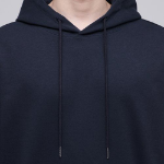 Musinsa Standard Flat Terry Oversized Hooded Sweatshirt – Navy