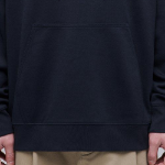 Musinsa Standard Flat Terry Oversized Hooded Sweatshirt – Navy