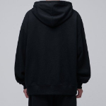 Musinsa Standard Extra Oversized Hooded Sweatshirt – Black