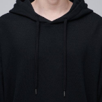 Musinsa Standard Extra Oversized Hooded Sweatshirt – Black