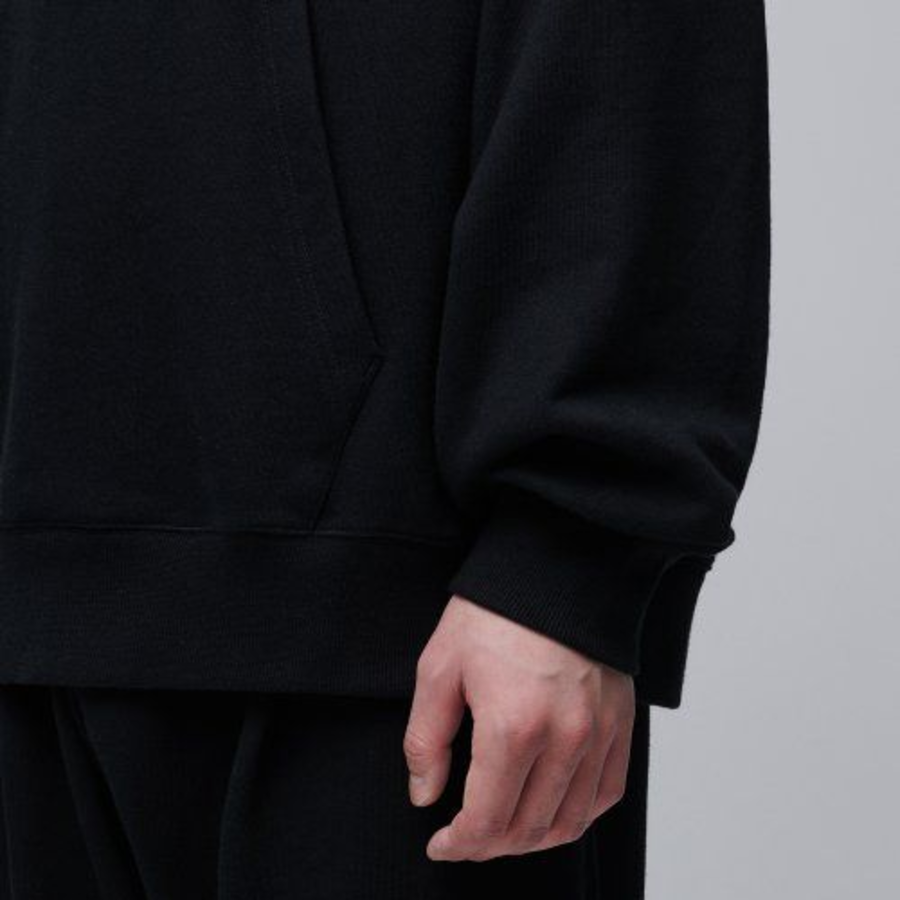 Musinsa Standard Extra Oversized Hooded Sweatshirt – Black