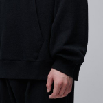 Musinsa Standard Extra Oversized Hooded Sweatshirt – Black