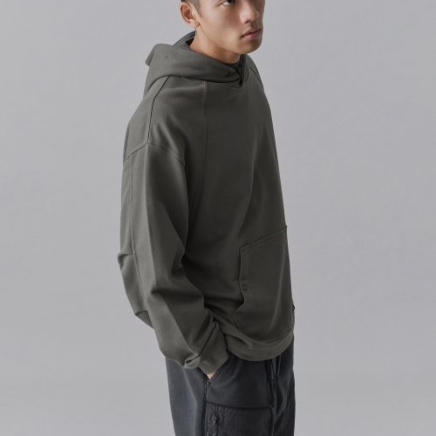 Musinsa Standard City Leisure Oversized Hooded Sweatshirt – Grey