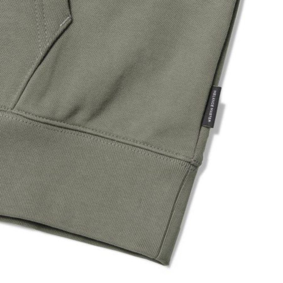 Melange Master Oversized Hooded Sweatshirt – Olive