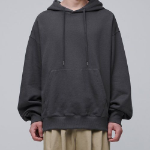 Musinsa Standard Extra Oversized Hooded Sweatshirt – Gunmetal