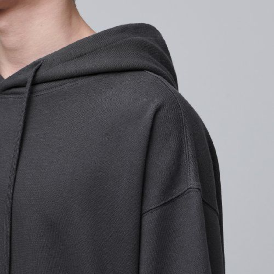 Musinsa Standard Extra Oversized Hooded Sweatshirt – Gunmetal