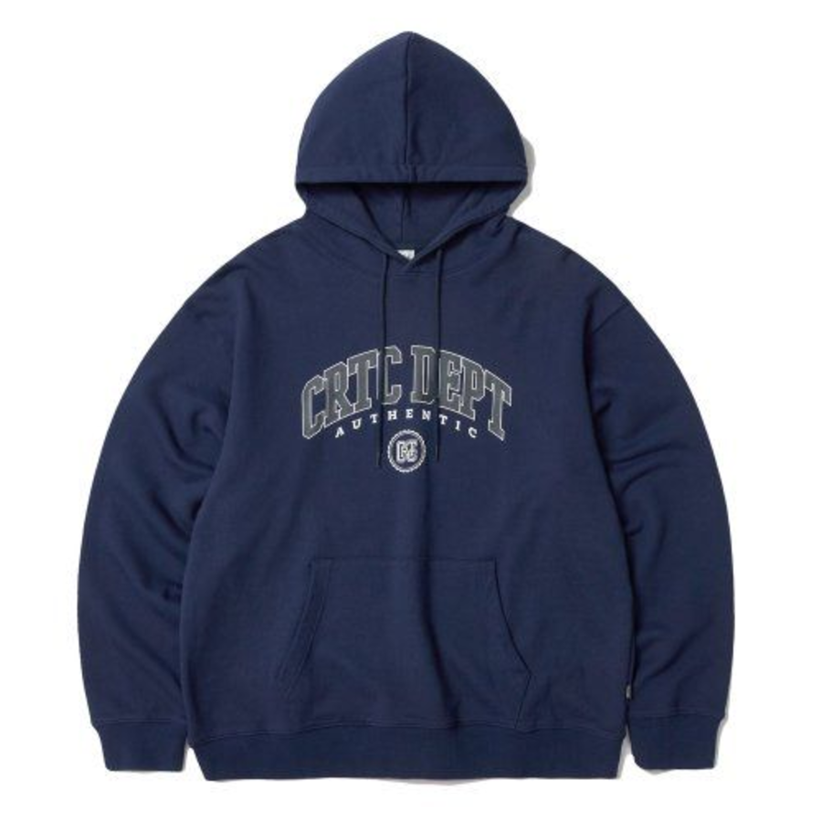 CRITIC College Logo Hoodie – Navy