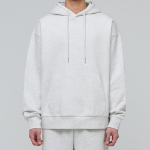 Musinsa Standard Heavyweight Oversized Hooded Sweatshirt – Oatmeal