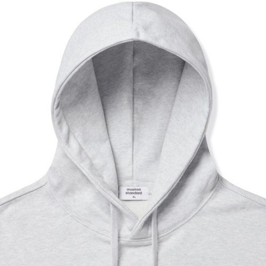 Musinsa Standard Heavyweight Oversized Hooded Sweatshirt – Oatmeal