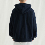 Melange Master Hudson Big Oversized Hooded Sweatshirt – Navy