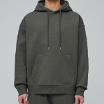 Musinsa Standard Heavyweight Oversized Hooded Sweatshirt – Khaki