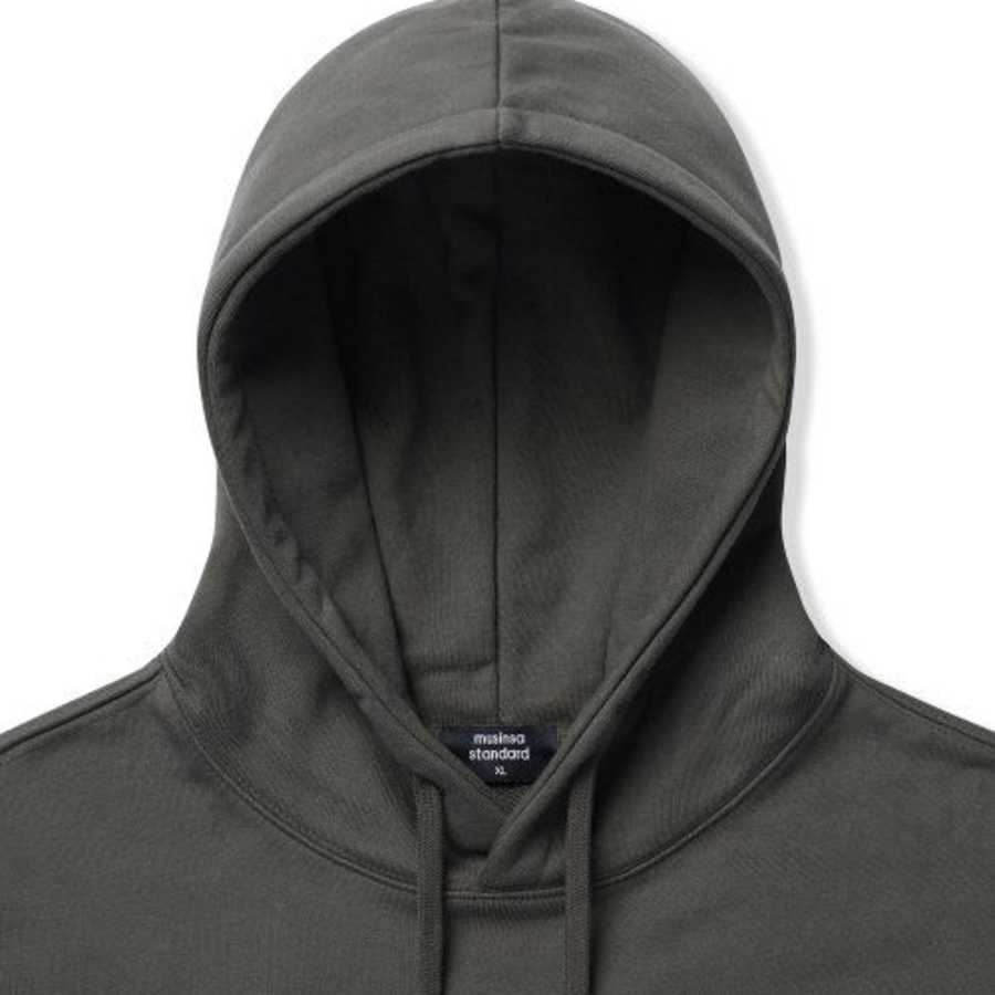 Musinsa Standard Heavyweight Oversized Hooded Sweatshirt – Khaki