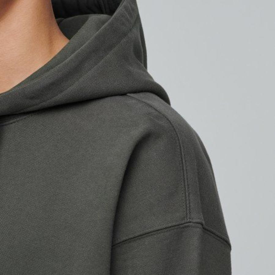 Musinsa Standard Heavyweight Oversized Hooded Sweatshirt – Khaki