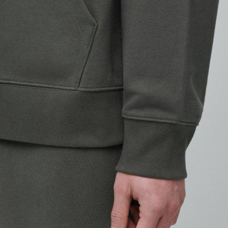 Musinsa Standard Heavyweight Oversized Hooded Sweatshirt – Khaki