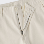 Back Satin Officer Shorts [Cream]