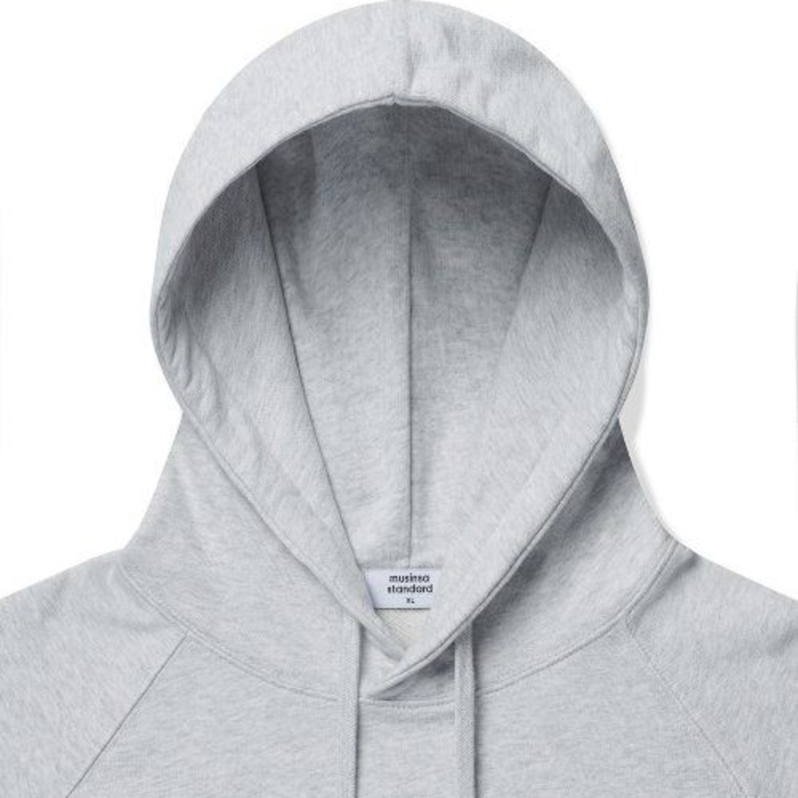 Musinsa Standard Hooded Sweatshirt – Light Grey