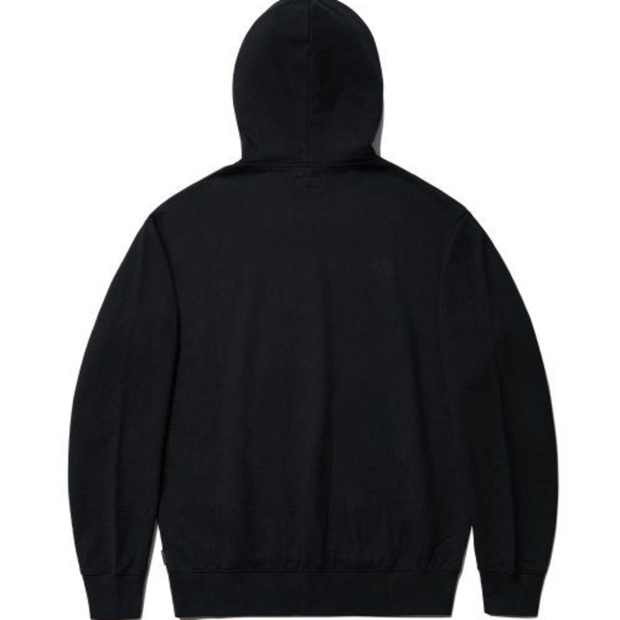 Melange Master Oversized Hooded Sweatshirt – Black
