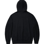 Melange Master Oversized Hooded Sweatshirt – Black