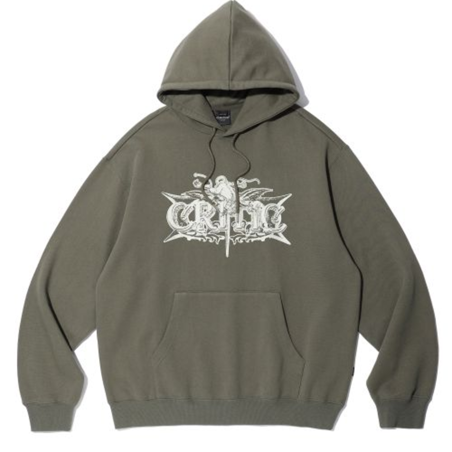 CRITIC Devil Critic Hoodie – Khaki
