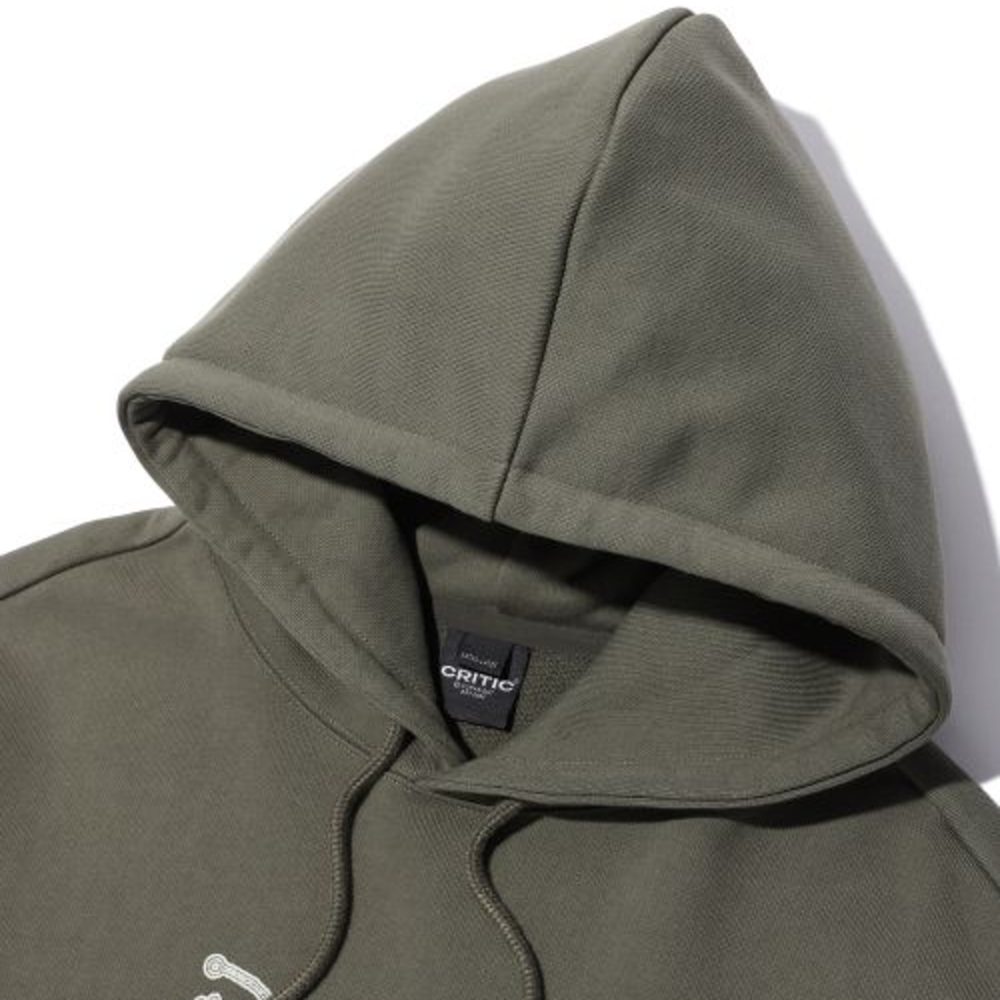 CRITIC Devil Critic Hoodie – Khaki