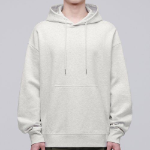 Musinsa Standard Flat Terry Oversized Hooded Sweatshirt – Oatmeal