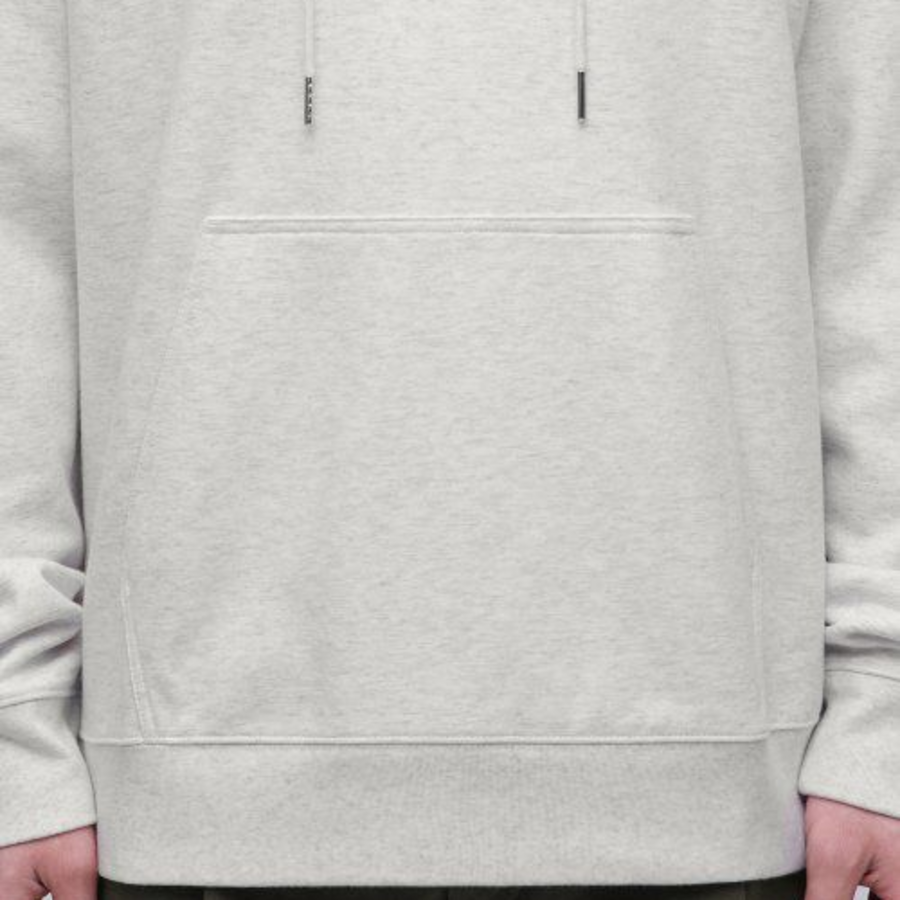 Musinsa Standard Flat Terry Oversized Hooded Sweatshirt – Oatmeal