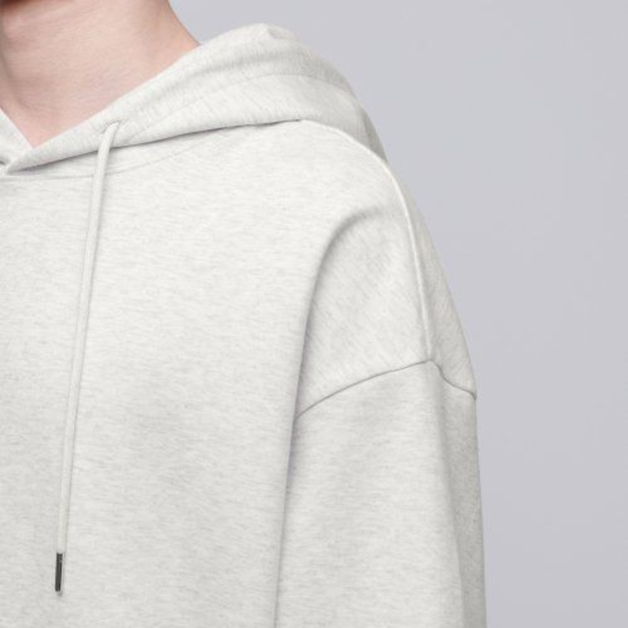 Musinsa Standard Flat Terry Oversized Hooded Sweatshirt – Oatmeal