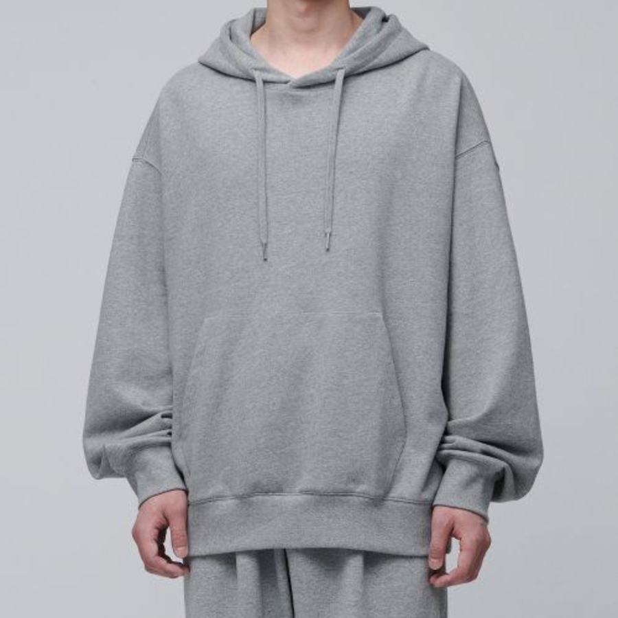 Musinsa Standard Extra Oversized Hooded Sweatshirt – Grey