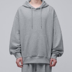 Musinsa Standard Extra Oversized Hooded Sweatshirt – Grey